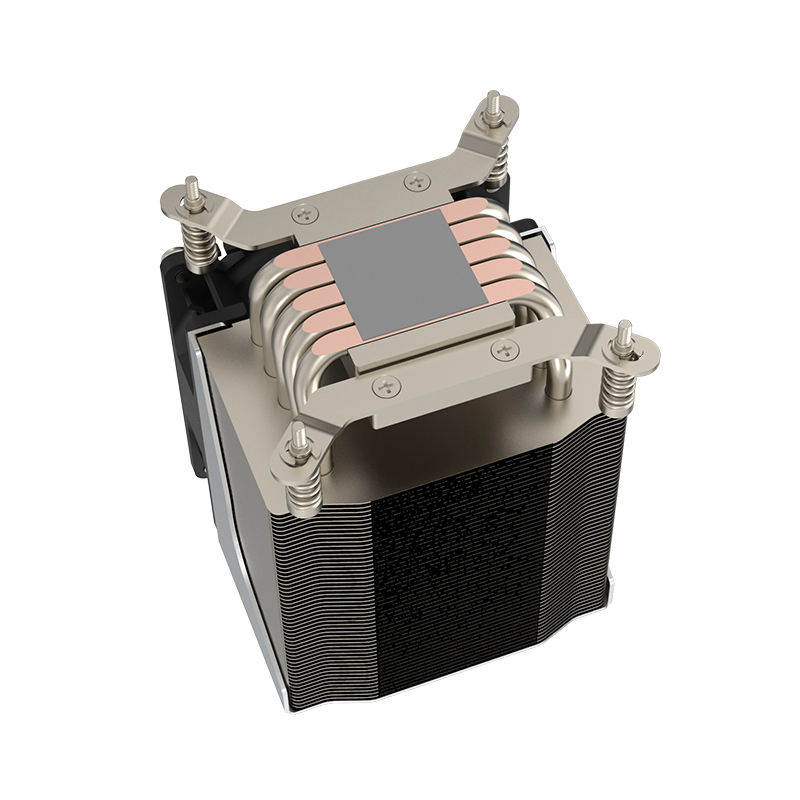 COOLSERVER 115X 1155 1151 Active Desktop CPU Cooler Pure Copper Air Cooling Heat Sink PC Heatsink Material