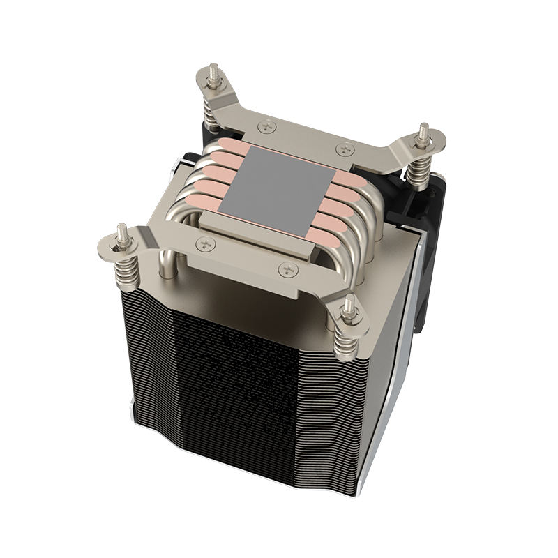 COOLSERVER 115X 1155 1151 Active Desktop CPU Cooler Pure Copper Air Cooling Heat Sink PC Heatsink Material