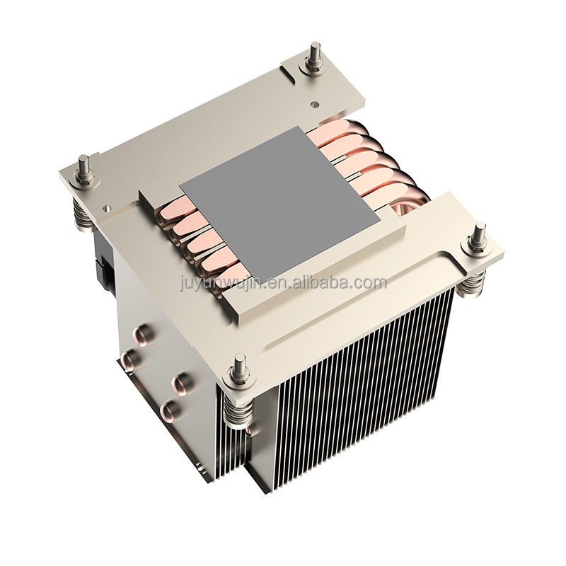 COOLSERVER Brand-New LGA1700 12th & 13th Generation 5 Heat Pipe High-Power Server Radiator Air Cooler CPU Cooling Fans & Cooling