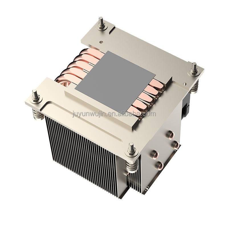 COOLSERVER Brand-New LGA1700 12th & 13th Generation 5 Heat Pipe High-Power Server Radiator Air Cooler CPU Cooling Fans & Cooling