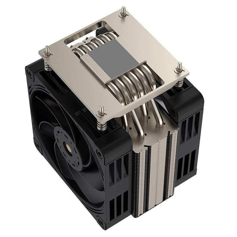 COOLSERVER LGA1700 4UR25 12th Generation CPU Server Radiator Dual Fan 6 Heat Pipe Silent 13900K New Computer Processor TDP 255W
