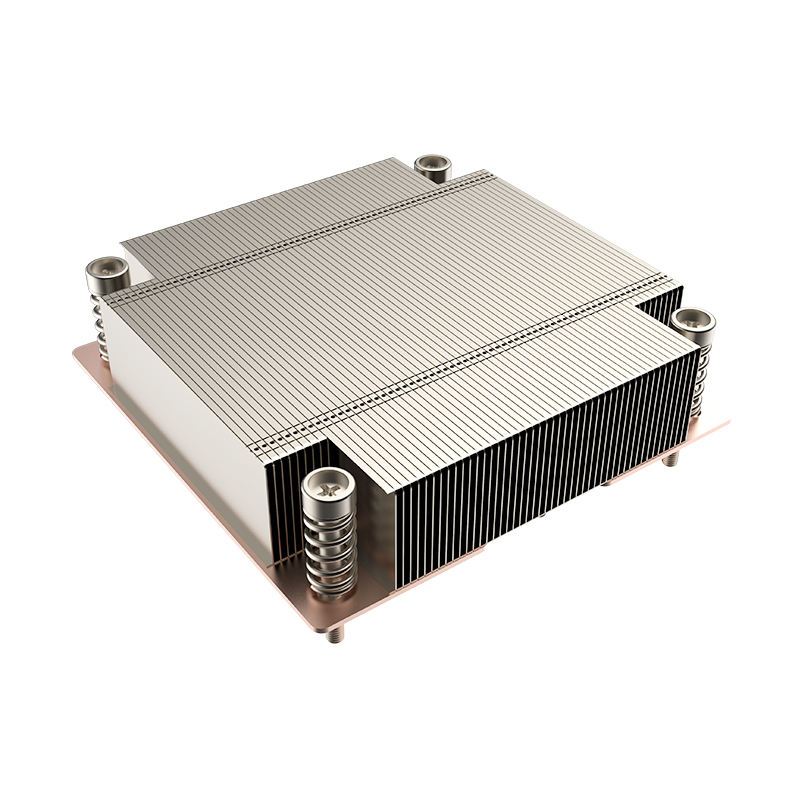 New 12th Generation LGA1700 Thin Shovel Tooth Desktop Computer CPU Server Radiator Heat Plate Aluminum Bottom