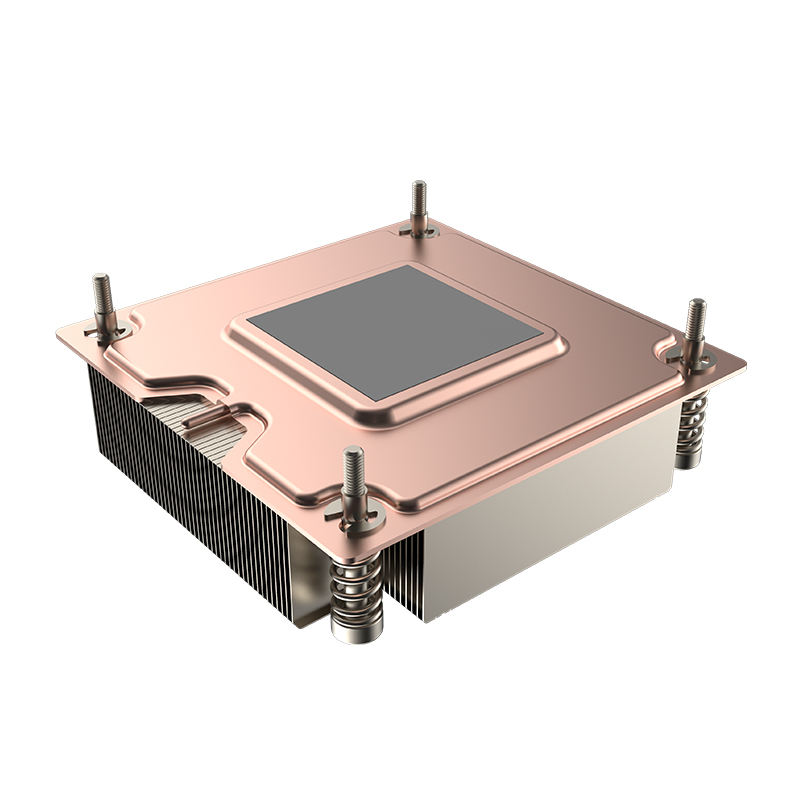 New 12th Generation LGA1700 Thin Shovel Tooth Desktop Computer CPU Server Radiator Heat Plate Aluminum Bottom