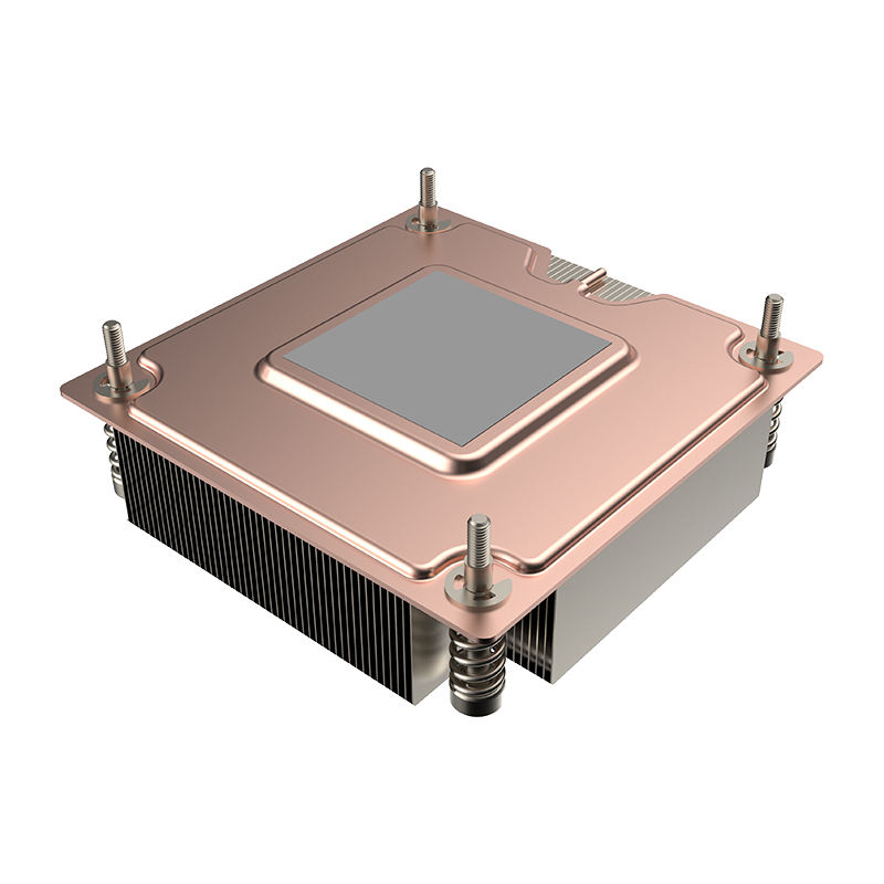 New 12th Generation LGA1700 Thin Shovel Tooth Desktop Computer CPU Server Radiator Heat Plate Aluminum Bottom