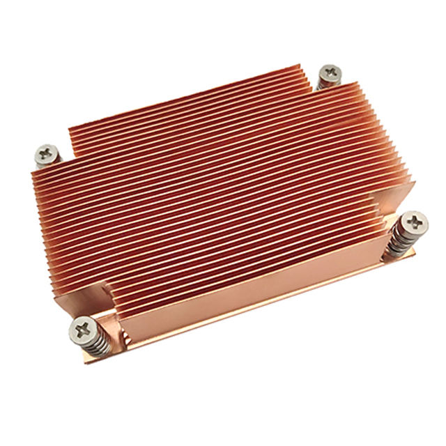 COOLSERVER CS-2011-1U1C-NP LGA2011 1U1C Server CPU Heatsink Cooler Rectangle Motherboard Computer Case TDP 115W Copper Base
