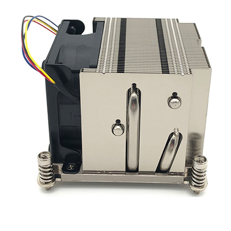 COOLSERVER LGA20112UR15-S CPU Cooling Air Cooler with Silent Two Ball Bearing Fan for Computer Case 155W TDP