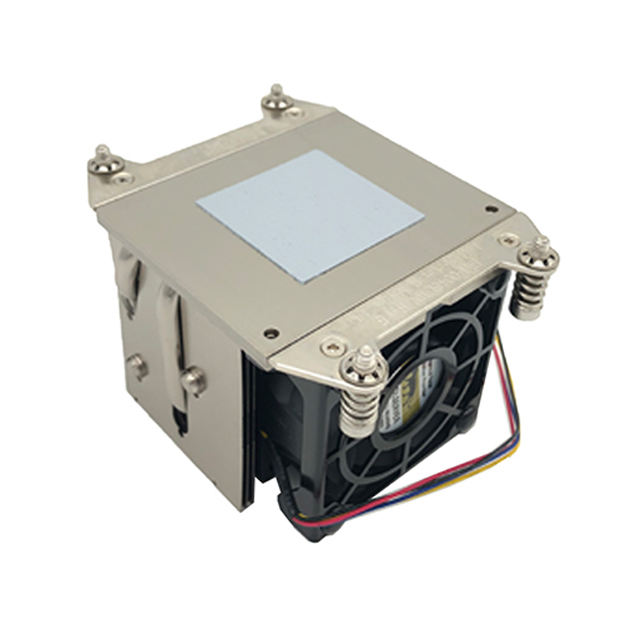 COOLSERVER LGA2011 2UR16 CPU Cooler Air Cooling Silent Two Ball Bearing Fan 4 Heat Pipes Copper Aluminum Computer Case TDP 150W