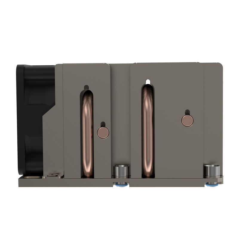 COOLSERVER Computer LGA 3647 Platform CPU Server Radiator 2u4 Heat Pipe Desktop Side Blowing Air Cooling Fan