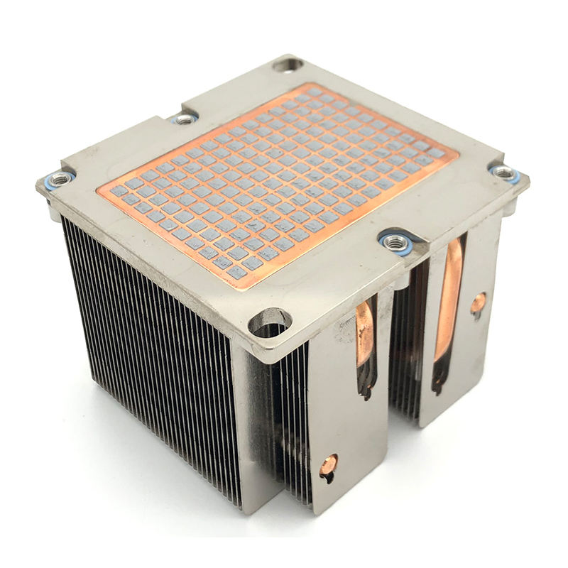 CoolServer 3647 4 Heatpipe Pure Copper CPU Cooling Server Side Blowing Temperature Control Fan 2U Effective Cooling PC Radiator