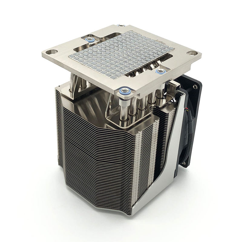 COOLSERVER LGA3647 Square 4U R92Radiator 5 Heat Pipe Active CPU COOLSERVER Desktop Host Silent Fan TDP 240W