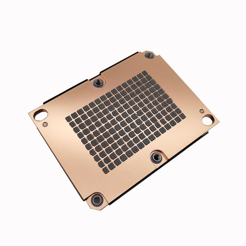 COOLSERVER 1U Copper Bottom Heat Plate Air Cooling Computer Host Server LGA3647 Platform Radiator CPU Fan Heatsink PC Material