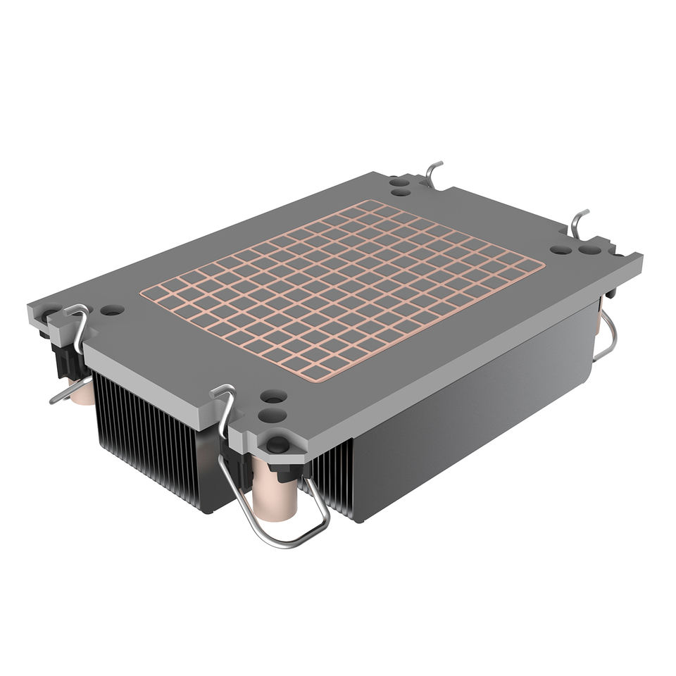 COOLSERVER INTEL New LGA 4189 1U CPU Cooler Server Radiator Desktop Computer Fan Silent Ultra-Micro TDP 185W