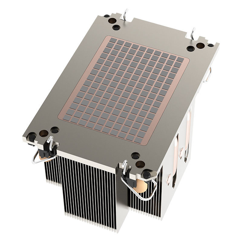 COOLSERVER Intel LGA4189 2UM83 Rectangle Desktop 2U 4pin PWM Server CPU Cooling Cooler Heatsink TDP285W