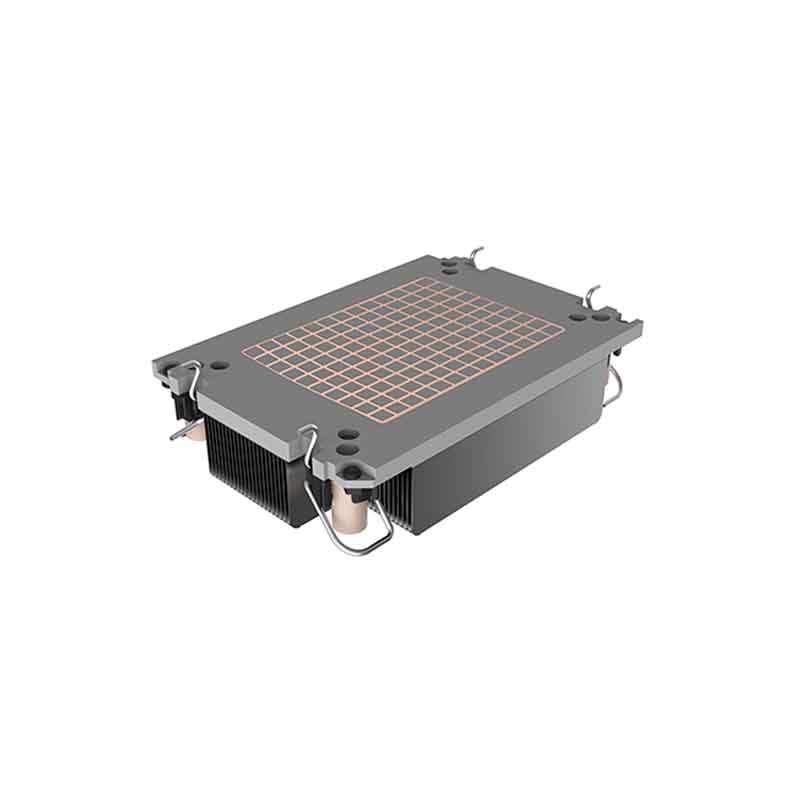 Coolserver 4677 1UM71-P LGA CPU Radiator 4 Heat Pipes Server 1U 4pin Copper Aluminum Computer Case TDP 185W 12V