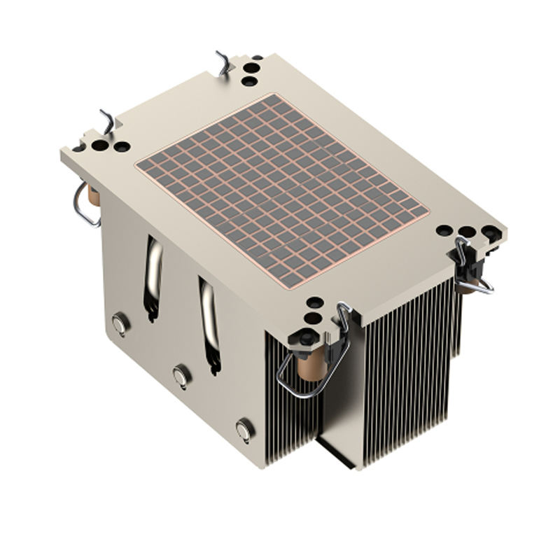 Coolserver LGA 4677 2UM81 Server CPU Cooler 5 Heat Pipe Copper & Aluminum 4-Pin Power Interface TDP 300W for Computer Case