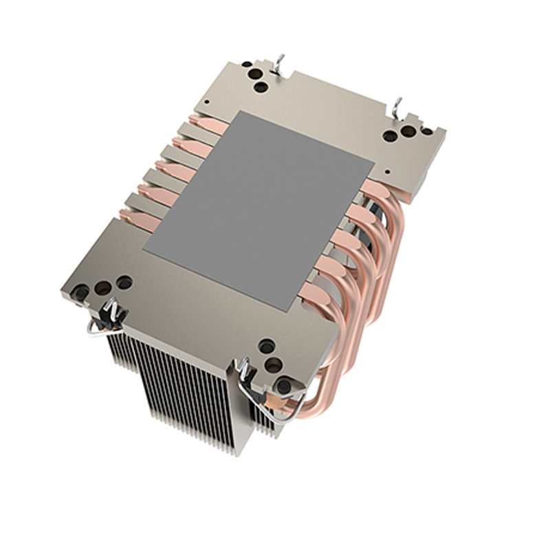 Coolserver LGA 4677-2UM82 2U Server CPU Radiator Cooler 4pin PWM 5 Heat Pipe Air Cooling Motherboard Heat Sink TDP320W