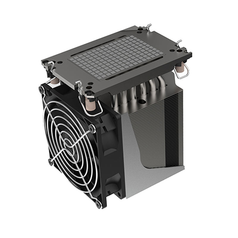 Coolserver CS-4677-4UM96 5 Heat Pipe LGA 4677 CPU Radiator 4pin Silent Air Cooling for Computer Case TDP 385W