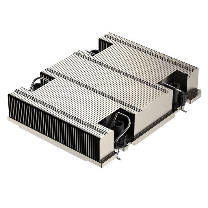 COOLSERVER CS-7529-1UA11-P Server Heatsink CPU Cooler Copper Aluminum Deep Cooling TDP 320W 12V DC 5 Heating Pipes Computer Case