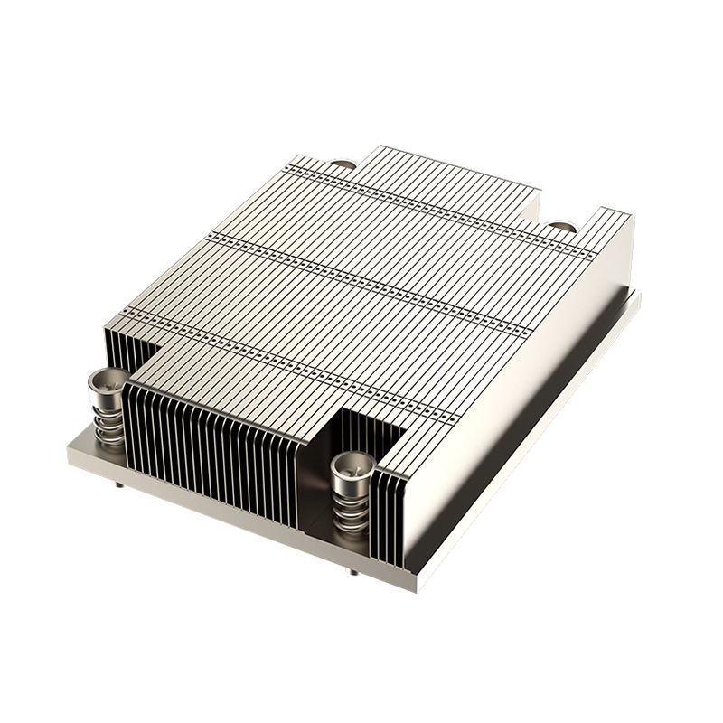 COOLSERVER AM5 4 Heat Pipe 120W Server CPU Cooler Cooling Heat Sink for AMD AM5 1U Computer Motherboard Fan Copper Bottom