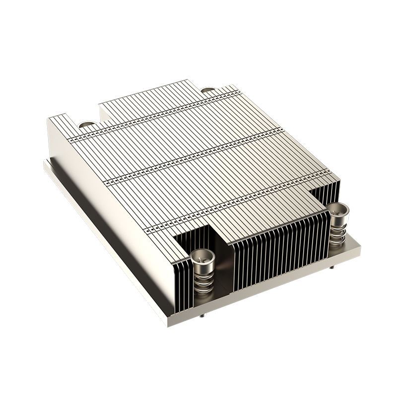 COOLSERVER AM5 4 Heat Pipe 120W Server CPU Cooler Cooling Heat Sink for AMD AM5 1U Computer Motherboard Fan Copper Bottom