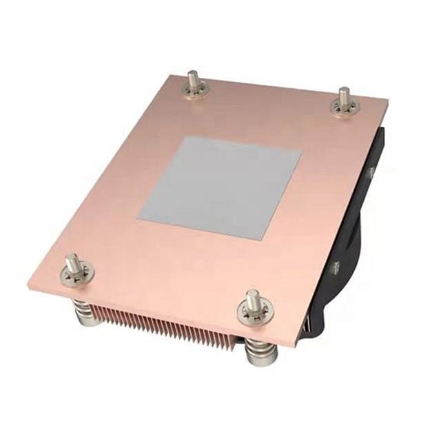COOLSERVER CS-AM5-1U3C Active Desktop Computer Server CPU Radiator Temperature Control Fan Copper AM5 Air Cooling Computer Case