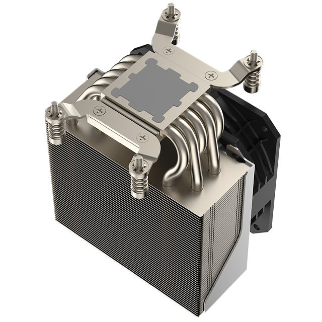 COOLSERVER CS-AM5-4UR23-T Desktop Computer Server AM5 5 Heat Pipe Copper CPU Radiator Cooler Fan Ball Bearing TDP 210W Case