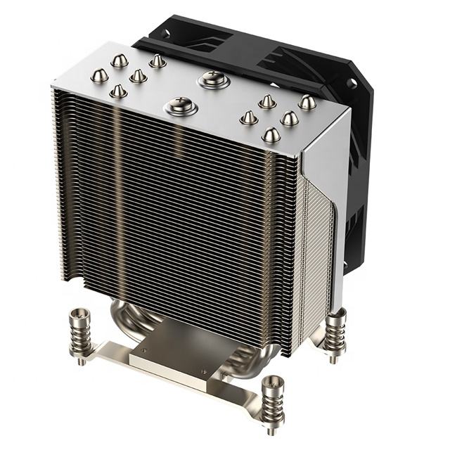 COOLSERVER CS-AM5-4UR23 Active 5 Heat Pipe Copper Heatsink for AM5 Desktop Computer Case TDP 210W PWM 2000-5000RPM Ball