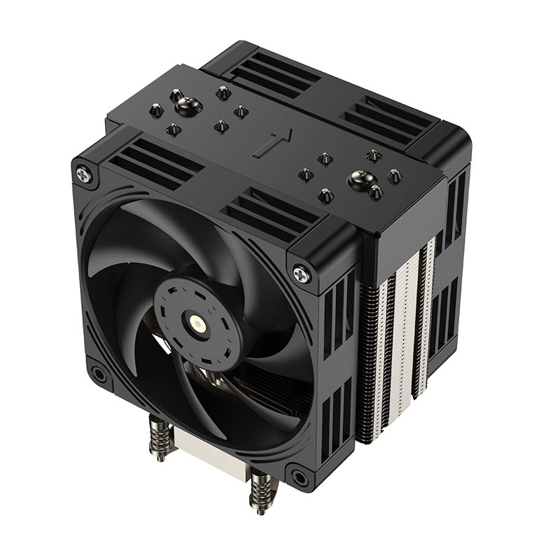 Coolserver CS-AM5-4UR26 AM5 CPU Cooler 6 Heat Pipes 4U 4pin Silent Ball Bearing 36CFM Copper Aluminum TDP 220W Computer Case