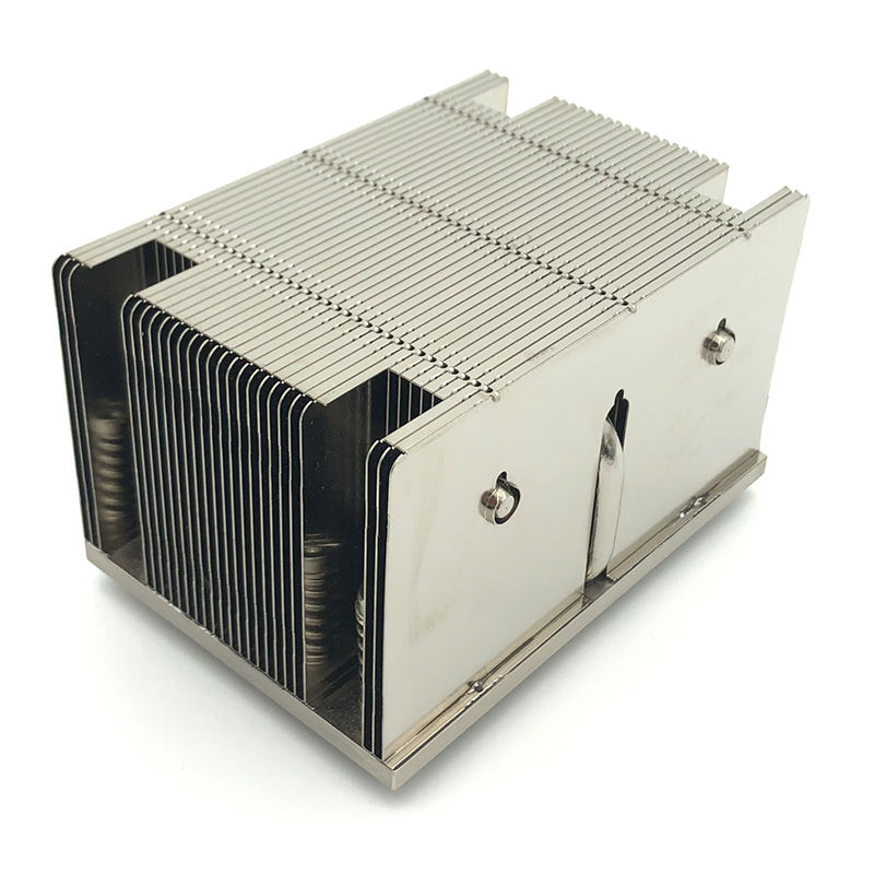 COOLSERVER AMD 2U R62 Server CPU Cooler Cooling Radiator 3 Heat Pipe Temperature Control Multi-platform AM4 Desktop Computer