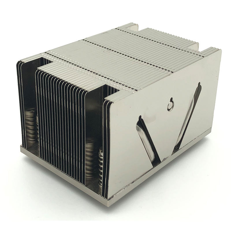 COOLSERVER AMD 2U R62 Server CPU Cooler Cooling Radiator 3 Heat Pipe Temperature Control Multi-platform AM4 Desktop Computer