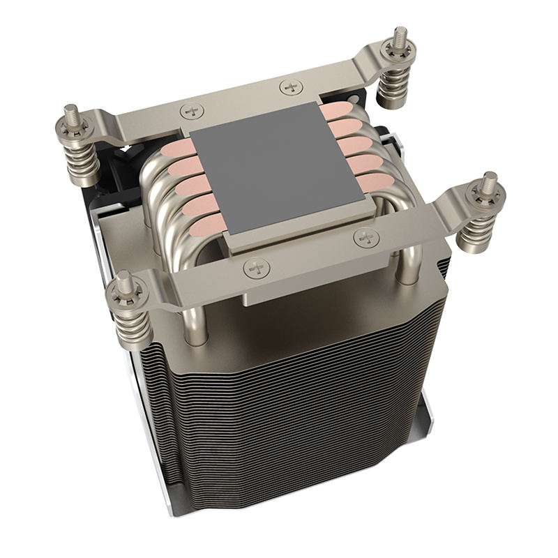 CoolServer AM4 AM5 R22 4U Active CPU Cooler Thermal Simulation Customizable PWM 4-Pin Heatsink Cooling Computer Cases TDP 200W