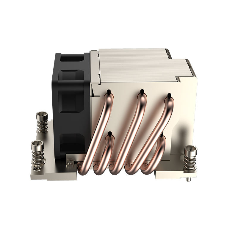 Support SP3 AMD 2UP23 Multi-platform CPU Cooler Radiator 5 Heat Pipe Copper Bottom 2U Server for Computer Case TDP 320W