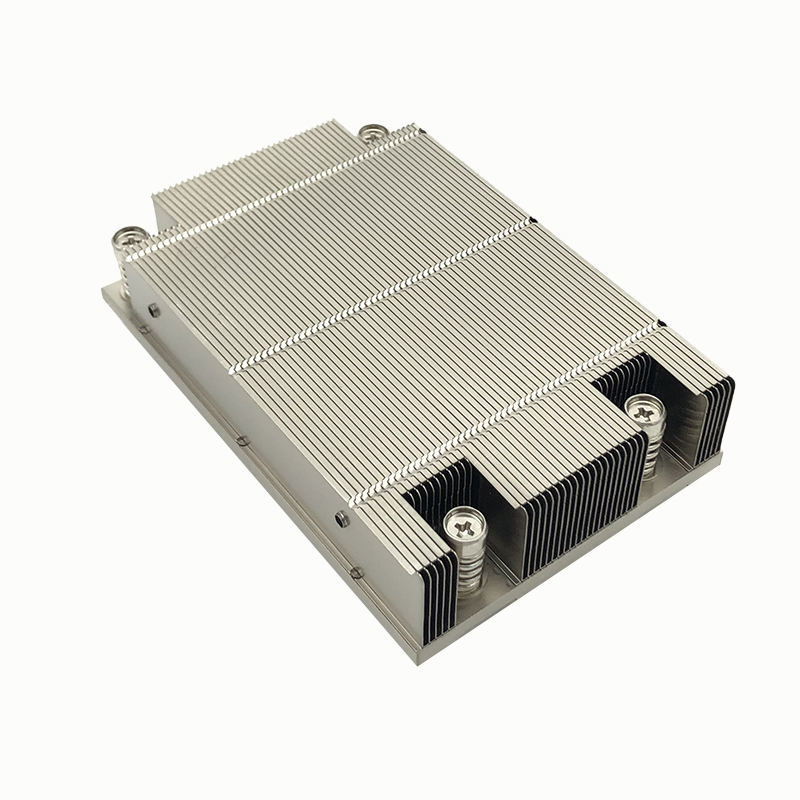 COOLSERVER SP3 1U CPU Radiator for AMD Desktop Computers Passive Fanless 3 Copper Tube Thermal Paste Included for PC Use