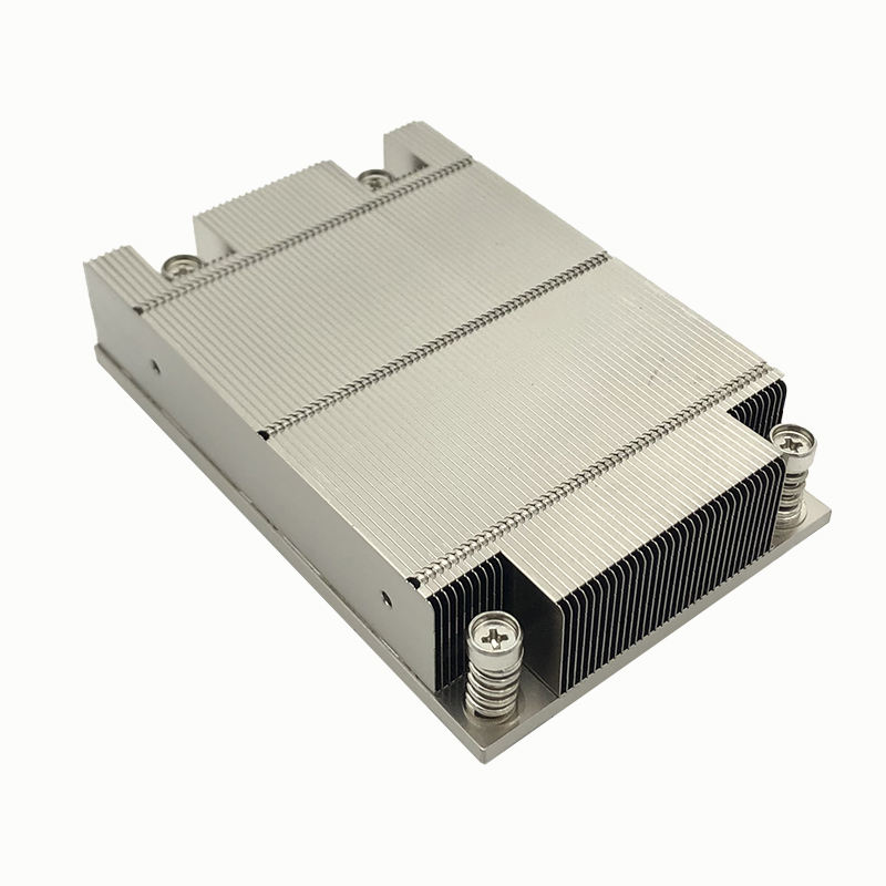 COOLSERVER SP3 1U CPU Radiator for AMD Desktop Computers Passive Fanless 3 Copper Tube Thermal Paste Included for PC Use