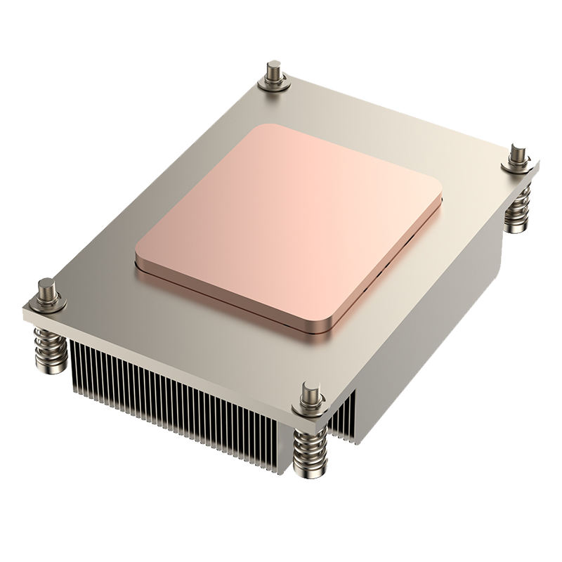 COOLSERVER Ampere Altra LGA4926 1U A71 Server CPU Cooler Heatsink Customizable Thermal Simulation Low Noise Copper Computer Case