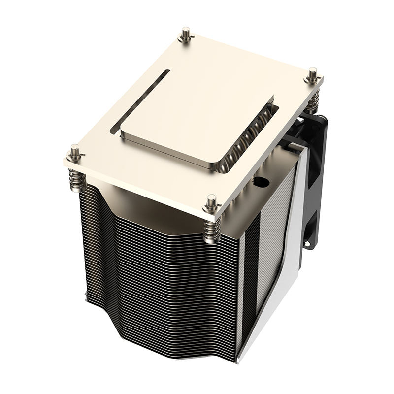 COOLSERVER Ampere Altra LGA4926 4U A83 CPU Heatsink 6 Heat Pipes Two Ball Bearing Low Noise TDP 300W Copper Computer Case