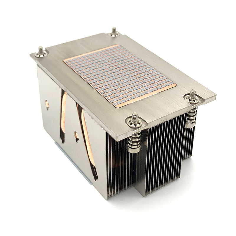 COOLSERVER Supports SP3/AMD Platform Radiator 2U 4 Heat Pipe Server Cooler CPU Cooling TDP 260W