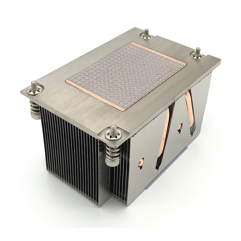 COOLSERVER Supports SP3/AMD Platform Radiator 2U 4 Heat Pipe Server Cooler CPU Cooling TDP 260W