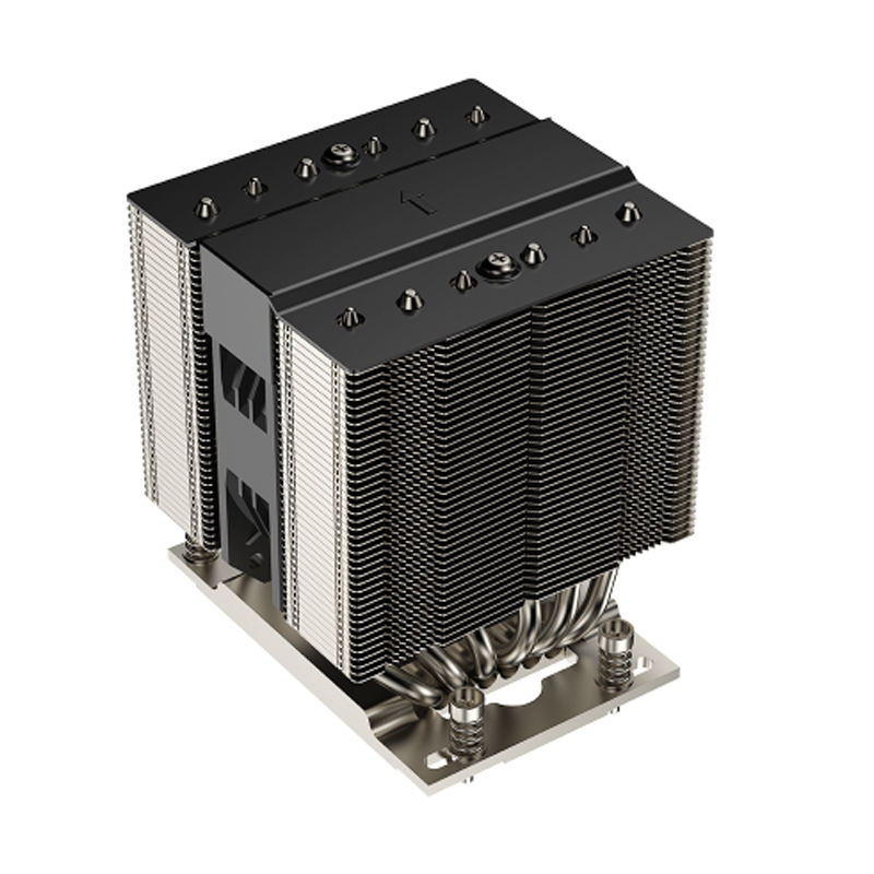 COOLSERVER for SP3 4UM95 Platform 4U Server CPU Cooler 6 Heat Pipe Cooling Copper Aluminum Computer Case Air Cooler TDP 360W