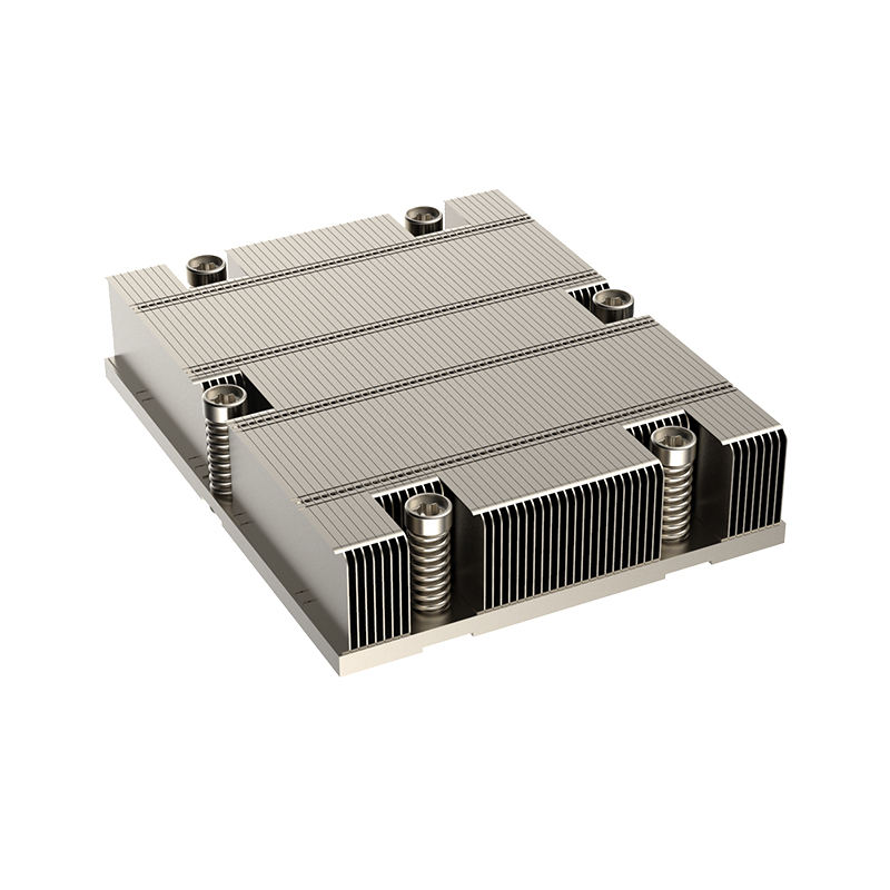 Support SP5/AMD+ Multi-Platform CPU Cooler 4 Heat Pipes Computer Copper Bottom 1U Server New CPU Aluminum Fan Desktop