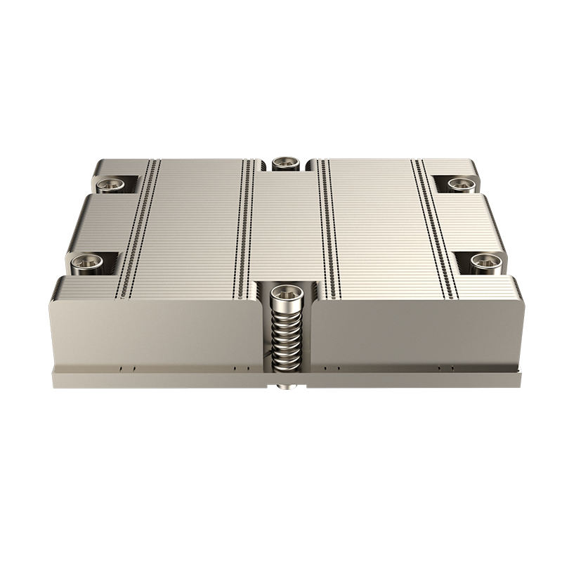 Support SP5/AMD+ Multi-Platform CPU Cooler 4 Heat Pipes Computer Copper Bottom 1U Server New CPU Aluminum Fan Desktop