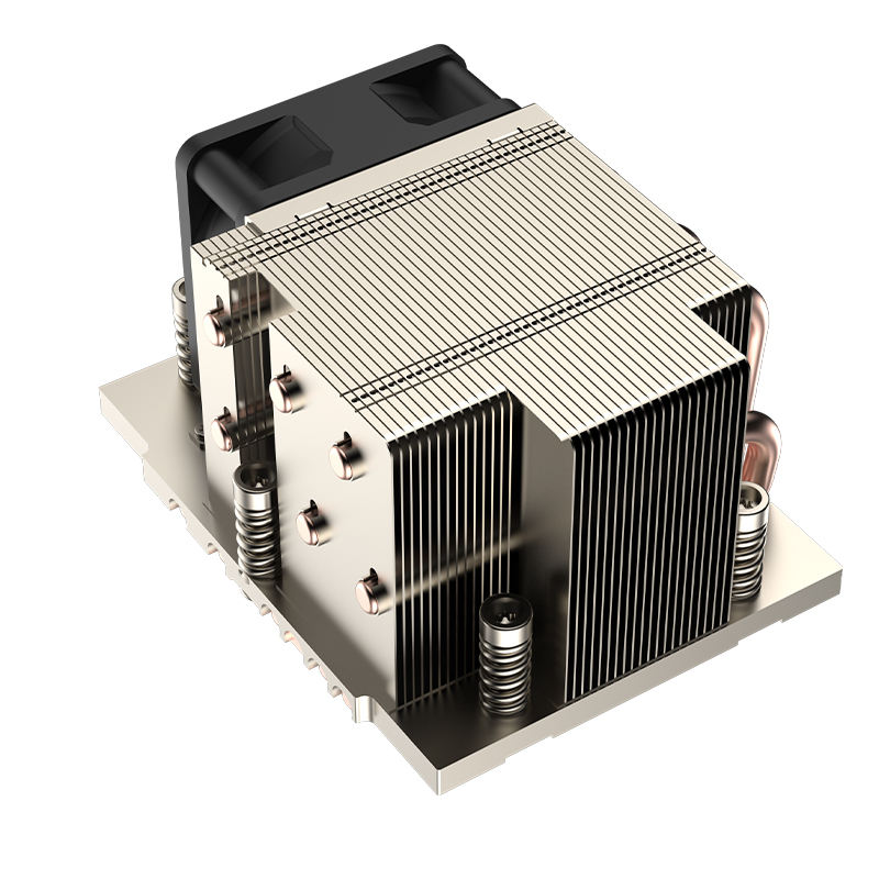 Multi-Platform CPU Radiator 6 Heat Pipes Support SP5 AMD Silent Cooling Fan Copper 2U Server Heatsink CPU Air Cooler TDP 380W