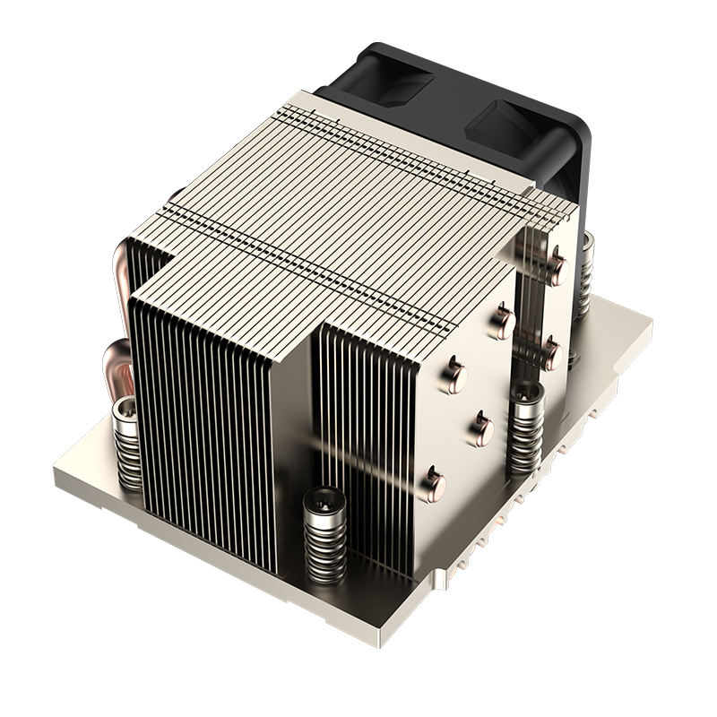 Multi-Platform CPU Radiator 6 Heat Pipes Support SP5 AMD Silent Cooling Fan Copper 2U Server Heatsink CPU Air Cooler TDP 380W