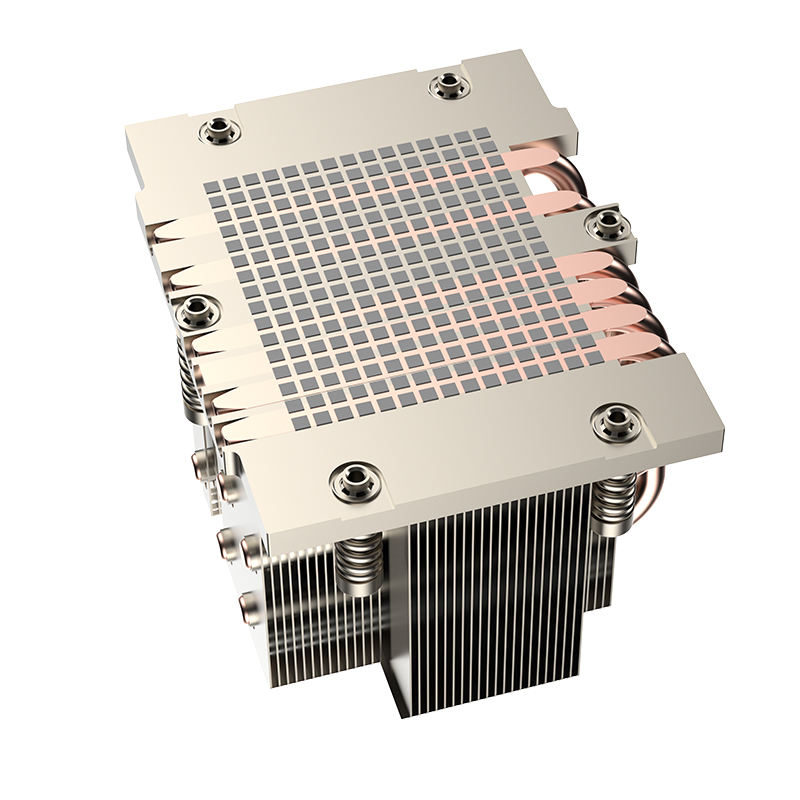 Multi-Platform CPU Radiator 6 Heat Pipes Support SP5 AMD Silent Cooling Fan Copper 2U Server Heatsink CPU Air Cooler TDP 380W