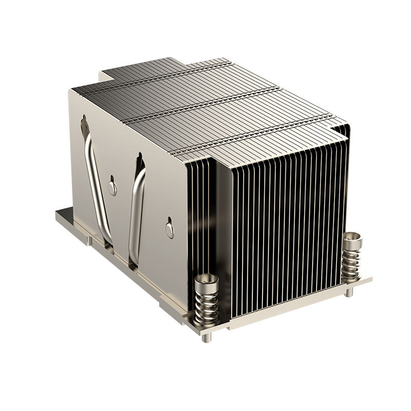 Support SP6 2UT21 Multi-platform CPU Heat Sink 4 Heat Pipe Computer Copper Bottom 2u Server New CPU Motherboard