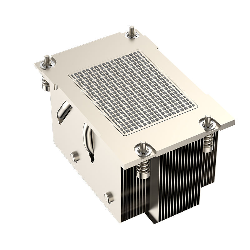 Support SP6 2UT21 Multi-platform CPU Heat Sink 4 Heat Pipe Computer Copper Bottom 2u Server New CPU Motherboard