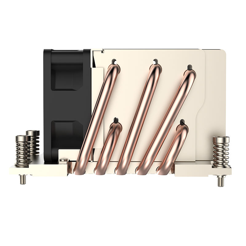 Multi-Platform Heat Sink 5 Heat Pipes New 2U Server Air CPU Cooler Cooling Computer Radiator Copper Bottom for SP6 AMD TDP 350W