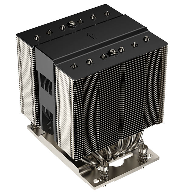 COOLSERVER for SP6 4U M95 PRO Desktop CPU Heatsink 4Pin PWM 6 Heat Pipes Copper & Aluminum Two Ball Bearing Low Noise TDP 355W