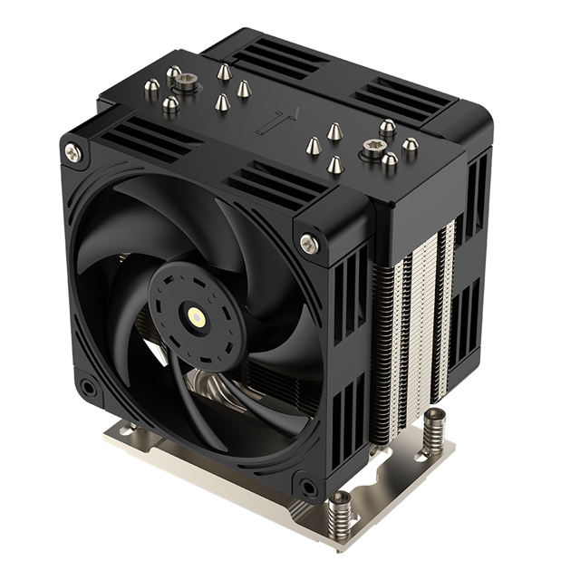 COOLSERVER for SP6 4U M98 Desktop Server CPU Cooler 6 Heat Pipe Low Noise Heatsink Two Ball Bearing 12V DC Fan TDP 390W