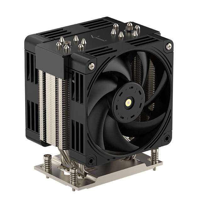 COOLSERVER for SP6 4U M98 Desktop Server CPU Cooler 6 Heat Pipe Low Noise Heatsink Two Ball Bearing 12V DC Fan TDP 390W